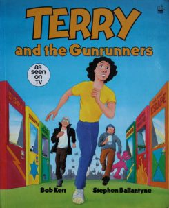 Terry Teo and the Gunrunners - book over